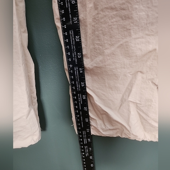 WILO the Label Anthropologie Parachute Fly Cargo Wide Leg Pants Clay Khaki Med - Picture 7 of 10